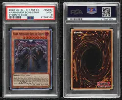 Harr Generaider Boss of Storms 1st Ed. YuGiOh Eternity Code PSA 9 MINT s7f - Image 3