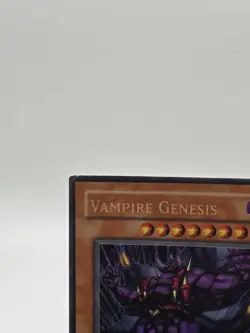 Yugioh 2005 Vampire Genesis 1st Ed. SD2-EN001 Light Play Ultra Rare - Image 4
