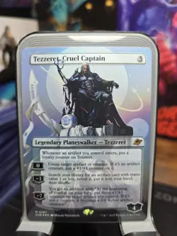 Tezzeret, Cruel Captain (Borderless) Edge of Eternities Foil - Image 1