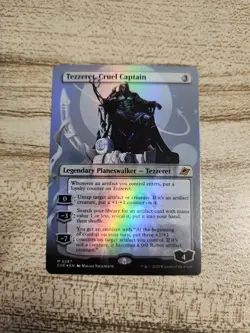 Tezzeret, Cruel Captain (Borderless) Edge of Eternities Foil - Image 1