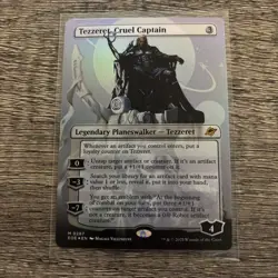 Tezzeret, Cruel Captain (Borderless) Edge of Eternities Foil - Image 1