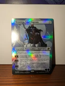 Tezzeret, Cruel Captain (Borderless) Edge of Eternities Foil - Image 2