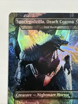 Spacegodzilla, Death Corona FOIL MTG NM IKO Legendary Fast Tracked Shipping - Image 2