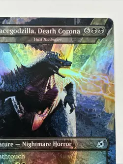 Spacegodzilla, Death Corona FOIL MTG NM IKO Legendary Fast Tracked Shipping - Image 3