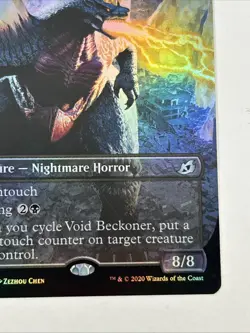 Spacegodzilla, Death Corona FOIL MTG NM IKO Legendary Fast Tracked Shipping - Image 4