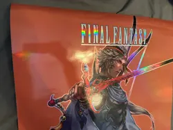 MAGIC THE GATHERING FINAL FANTASY FOIL PROMO POSTER FIRION WILD ROSE MTG 18"x24" - Image 2