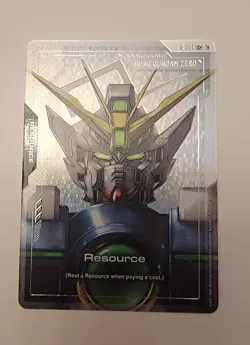Gundam Card Game GD01 Newtype Rising R-004 C+ Wing Gundam Zero NM - Image 1