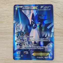 LP Articuno EX 132/135 Team Plasma Storm Holo Ultra Rare Full Art Pokemon Card - Image 2