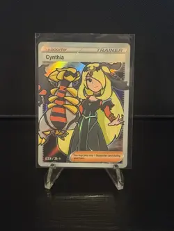 Cynthia After Skool Hobby Generation One Custom Trading Card #34 Fan Art Non-TCG - Image 1