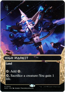 High Market (Borderless) - 0018 - Edge of Eternities - MTG NM/M SHIPS NOW - Image 1