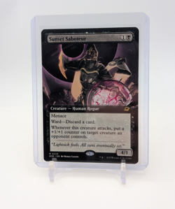 MTG - Sunset Saboteur - Extended Art Rare #334 - Edge of Eternities NM - Image 1