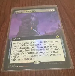 Requiem Monolith (Extended Art) 333 NM Foil MTG Edge of Eternities Magic - Image 1