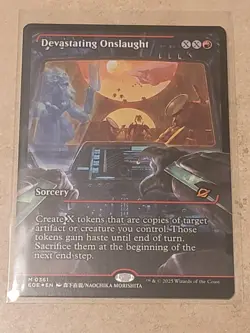 Devastating Onslaught (0361)(Showcase FOIL) Edge of Eternities - MTG - Image 1