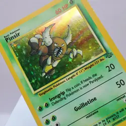 Pokemon TCG - Pinsir 9/64 Jungle Holo Rare WOTC 1999 - LP - Image 1