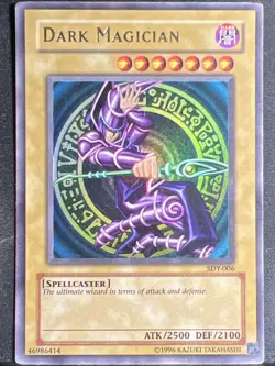 Yugioh Dark Magician SDY-006 Unlimited Ultra Rare Holo - Image 1