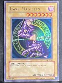 Yugioh Dark Magician SDY-006 Unlimited Ultra Rare Holo - Image 1