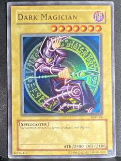 Yugioh Dark Magician SDY-006 Unlimited Ultra Rare Holo - Image 1
