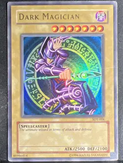Yugioh Dark Magician SDY-006 Unlimited Ultra Rare Holo - Image 1