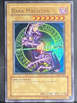 Yugioh Dark Magician SDY-006 Unlimited Ultra Rare Holo - Image 1