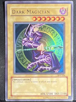 Yugioh Dark Magician SDY-006 Unlimited Ultra Rare Holo - Image 1