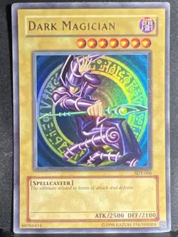 Yugioh Dark Magician SDY-006 Unlimited Ultra Rare Holo - Image 1