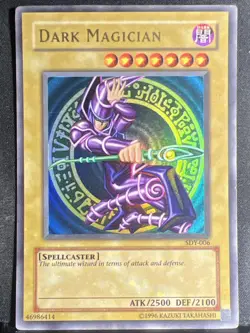 Yugioh Dark Magician SDY-006 Unlimited Ultra Rare Holo - Image 1