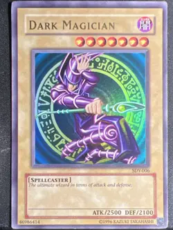 Yugioh Dark Magician SDY-006 Unlimited Ultra Rare Holo VLP - Image 1