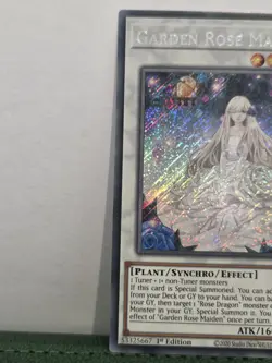 Yugioh Garden Rose Maiden •LDS2-EN113• Secret Rare • NM - Image 3