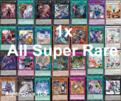 1x All Super Rare Yugioh Justice Hunters Preorder 8/01/2025 - Image 1