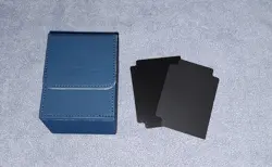 Mlikero Premium Deck Box for MTG -Blue- 100+ Sleeved Card Capacity w/ 2 Dividers - Image 4