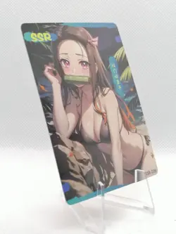 Nezuko - Demon Slayer - Pink Beauties - SSR-039 - Bikini - ACG Card - Image 3