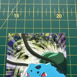 Pokemon Card - Bulbasaur #01 - Topps Series 1 - Black Logo - Image 3