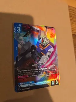 Gundam Card Game GD01-001 LR Gundam RX-78-2 Newtype Rising English - Image 3