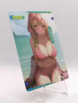 Mitsuri - Demon Slayer - Pink Beauties - SSR-011 - Bikini - ACG Card - Image 3