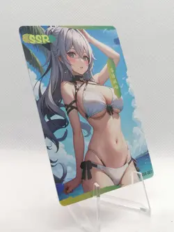 Bronya - Honkai Impact 3rd / HSR - Pink Beauties - SSR-007 - Bikini - ACG Card - Image 3