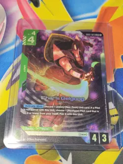 Gundam Card Game - Newtype Rising - GD01-023 LR - Char's Gelgoog - Image 1