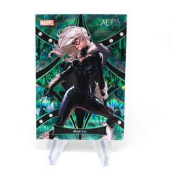 Marvel Card Black Cat AM-HG-26 Aura Green Gems /25 Kakawow 2025 [NM] - Image 1
