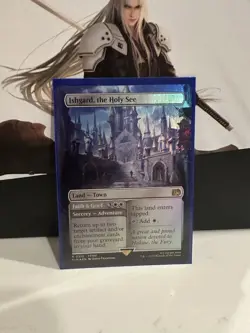 NM Ishgard, the Holy See Borderless FOIL Final Fantasy MTG #310 FFXIV - Image 1