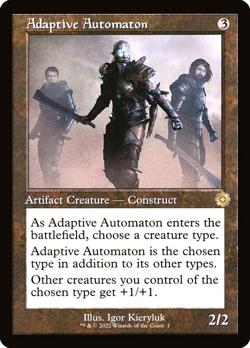 MTG Adaptive Automaton 1 Rare Foil The Brothers' War Retro Artifacts - Image 1