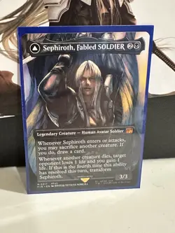 Sephiroth, Fabled SOLDIER (Borderless) (0317) Final Fantasy MTG - Image 1