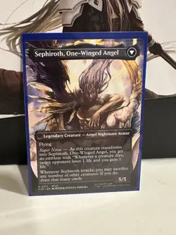 Sephiroth, Fabled SOLDIER (Borderless) (0317) Final Fantasy MTG - Image 2