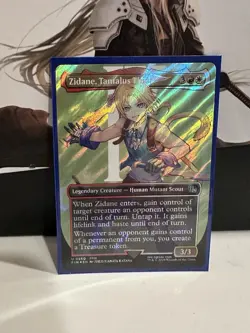 MTG Zidane, Tantalus Thief (Borderless) (Surge Foil) Final Fantasy Foil #0550 - Image 1