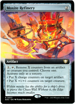 Moxite Refinery (Extended Art) - 0037 - Edge of Eternities - MTG NM/M - Image 1