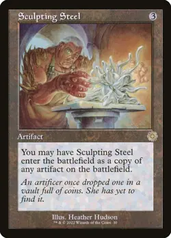 MTG Sculpting Steel 50 Rare The Brothers' War Retro Artifacts - Image 1