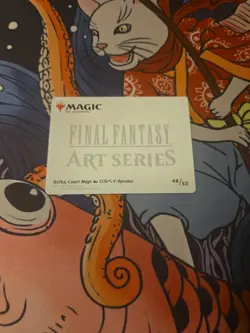 NM Kefka, Court Mage Gold Signature Art Series: FINAL FANTASY 46/53 MTG Anime - Image 2