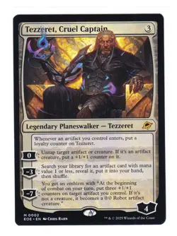 Tezzeret, Cruel Captain - 0002 - Edge of Eternities - MTG - NM/M - Image 1