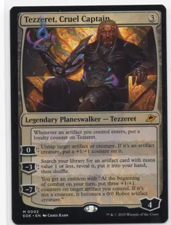 Tezzeret, Cruel Captain - 0002 - Edge of Eternities - MTG - NM/M - Image 1