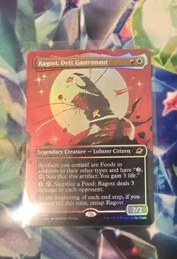 MTG - Ragost, Deft Gastronaut - FOIL Borderless Rare #300 Edge of Eternities NM - Image 1