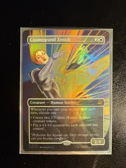 MTG - Cosmogrand Zenith - FOIL Borderless Mythic #304 - Edge of Eternities NM - Image 1