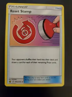 Reset Stamp - 206a/236 - Pokemon Unified Minds - Image 1